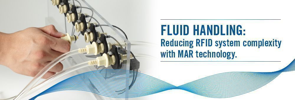 Fluid Handling: Reducing complexity with Multi-Antenna RF-enabled communicator